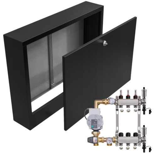 Przejdź do produktu ROZDZIELACZ NIERDZEWNY DO PODŁOGÓWKI 3 Z POMPĄ WILO+SKRZYNKA NATYNKOWA+PEX