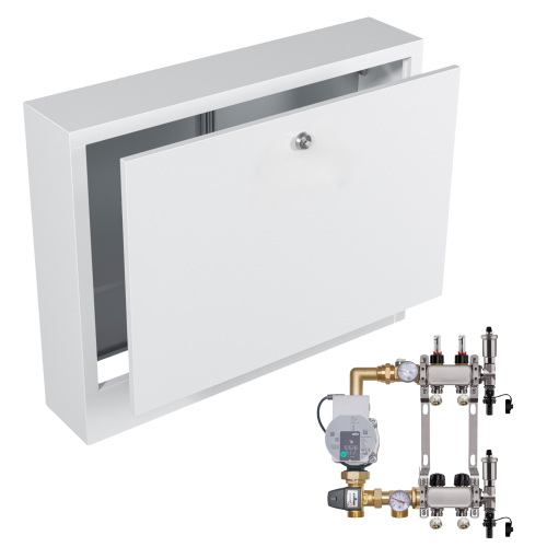 Przejdź do produktu ROZDZIELACZ NIERDZEWNY DO PODŁOGÓWKI 2 Z POMPĄ WILO+SKRZYNKA NATYNKOWA+PEX