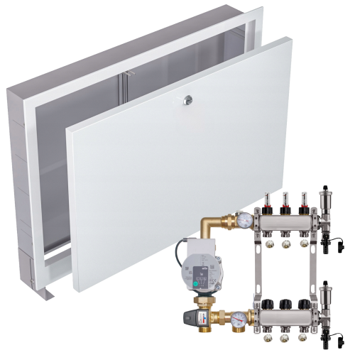 Przejdź do produktu ROZDZIELACZ NIERDZEWNY DO PODŁOGÓWKI 3 POMPA WILO+SKRZYNKA PODTYNKOWA+PEX