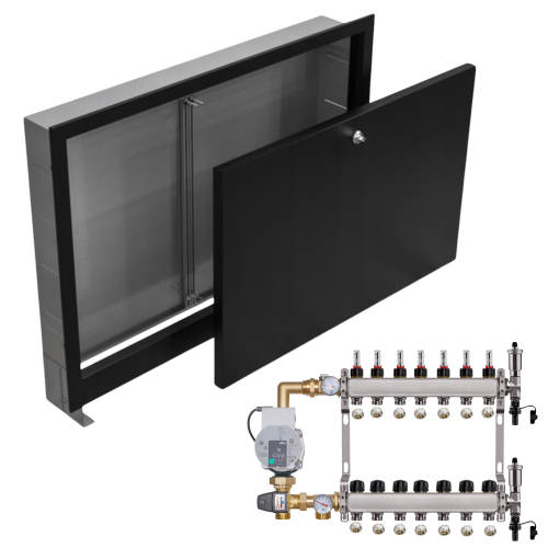 Przejdź do produktu ROZDZIELACZ NIERDZEWNY DO PODŁOGÓWKI 7 POMPA WILO+SKRZYNKA PODTYNKOWA+PEX