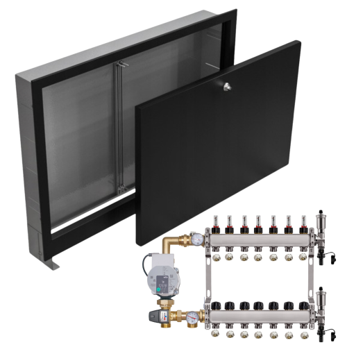 Przejdź do produktu ROZDZIELACZ NIERDZEWNY DO PODŁOGÓWKI 6 POMPA WILO+SKRZYNKA PODTYNKOWA+PEX