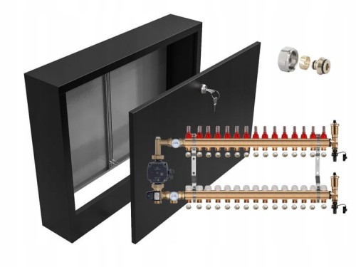 Przejdź do produktu ROZDZIELACZ MOSIĘŻNY 15 Z POMPĄ GRUNDFOS + SKRZYNKA NATYNKOWA CZARNA + PEX