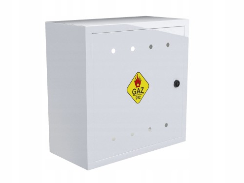 Przejdź do produktu SZAFKA GAZOWA SKRZYNKA 100x100x25 GAZ kolor BIAŁY