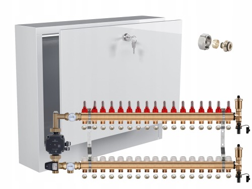 Przejdź do produktu ROZDZIELACZ MOSIĘŻNY PODŁOGÓWKI 17 Z POMPĄ GRUNDFOS+SKRZYNKA NATYNKOWA+PEX