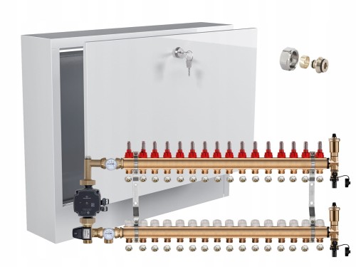 Przejdź do produktu ROZDZIELACZ MOSIĘŻNY PODŁOGÓWKI 16 Z POMPĄ GRUNDFOS+SKRZYNKA NATYNKOWA+PEX