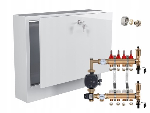 Przejdź do produktu ROZDZIELACZ MOSIĘŻNY PODŁOGÓWKI 4 Z POMPĄ GRUNDFOS+SKRZYNKA NATYNKOWA+PEX