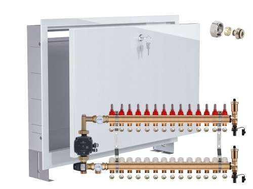 Przejdź do produktu ROZDZIELACZ MOSIĘŻNY PODŁOGÓWKI 14 Z POMPĄ GRUNDFOS+SKRZYNKA PODTYNKOWA+PEX