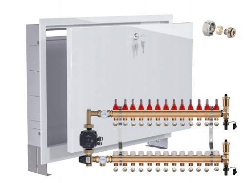 Przejdź do produktu ROZDZIELACZ MOSIĘŻNY PODŁOGÓWKI 13 Z POMPĄ GRUNDFOS+SKRZYNKA PODTYNKOWA+PEX