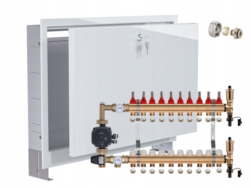 Przejdź do produktu ROZDZIELACZ MOSIĘŻNY PODŁOGÓWKI 10 Z POMPĄ GRUNDFOS+SKRZYNKA PODTYNKOWA+PEX