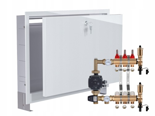 Przejdź do produktu ROZDZIELACZ MOSIĘŻNY PODŁOGÓWKI 3 Z POMPĄ GRUNDFOS+SKRZYNKA PODTYNKOWA+PEX