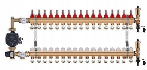 Przejdź do produktu ROZDZIELACZ MOSIĘŻNY PODŁOGÓWKI 17 + GRUPA POMPOWA GRUNDFOS + ZŁĄCZKI PEX