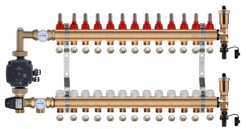 Przejdź do produktu ROZDZIELACZ MOSIĘŻNY PODŁOGÓWKI 13 + GRUPA POMPOWA GRUNDFOS + ZŁĄCZKI PEX