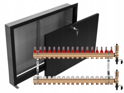 Przejdź do produktu ROZDZIELACZ MOSIĘŻNY 17 SEKCJE + SKRZYNKA PODTYNKOWA CZARNA
