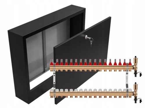 Przejdź do produktu ROZDZIELACZ MOSIĘŻNY 17 SEKCJE + SKRZYNKA NATYNKOWA CZARNA