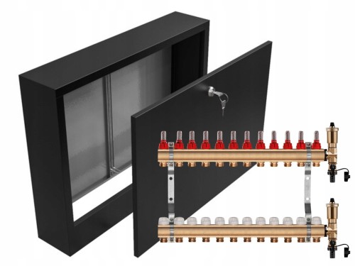 Przejdź do produktu ROZDZIELACZ MOSIĘŻNY 12 SEKCJE + SKRZYNKA NATYNKOWA CZARNA