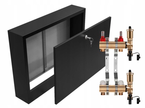 Przejdź do produktu ROZDZIELACZ MOSIĘŻNY 2 SEKCJE + SKRZYNKA NATYNKOWA CZARNA