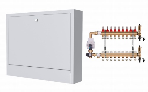 Przejdź do produktu ROZDZIELACZ MOSIĘŻNY DO PODŁOGÓWKI 9 Z POMPĄ WILO+SKRZYNKA NATYNKOWA+PEX