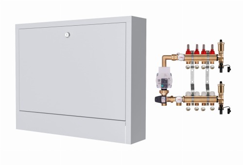 Przejdź do produktu ROZDZIELACZ MOSIĘŻNY DO PODŁOGÓWKI 4 Z POMPĄ WILO+SKRZYNKA NATYNKOWA+PEX