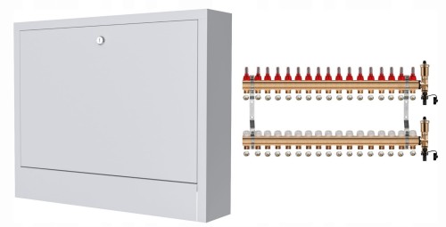 Przejdź do produktu ROZDZIELACZ MOSIĘŻNY 17 SEKCJE + ZŁĄCZKI + SKRZYNKA NATYNKOWA