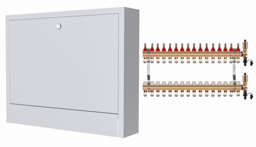 Przejdź do produktu ROZDZIELACZ MOSIĘŻNY 16 SEKCJE + ZŁĄCZKI + SKRZYNKA NATYNKOWA