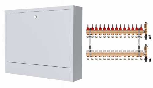 Przejdź do produktu ROZDZIELACZ MOSIĘŻNY 14 SEKCJE + ZŁĄCZKI + SKRZYNKA NATYNKOWA