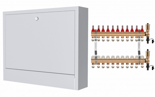Przejdź do produktu ROZDZIELACZ MOSIĘŻNY 11 SEKCJE + ZŁĄCZKI + SKRZYNKA NATYNKOWA