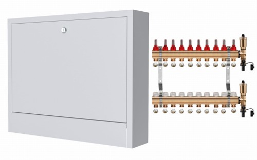 Przejdź do produktu ROZDZIELACZ MOSIĘŻNY 10 SEKCJE + ZŁĄCZKI + SKRZYNKA NATYNKOWA