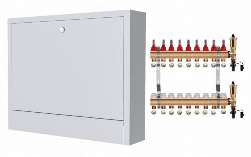 Przejdź do produktu ROZDZIELACZ MOSIĘŻNY 9 SEKCJE + ZŁĄCZKI + SKRZYNKA NATYNKOWA