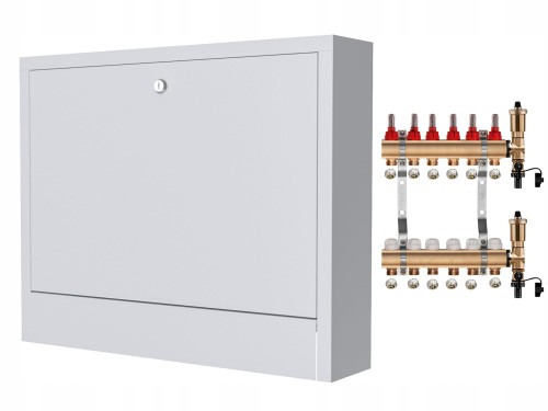 Przejdź do produktu ROZDZIELACZ MOSIĘŻNY 6 SEKCJE + ZŁĄCZKI + SKRZYNKA NATYNKOWA