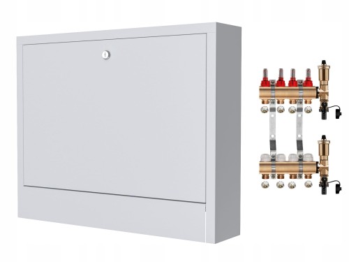 Przejdź do produktu ROZDZIELACZ MOSIĘŻNY 4 SEKCJE + ZŁĄCZKI + SKRZYNKA NATYNKOWA