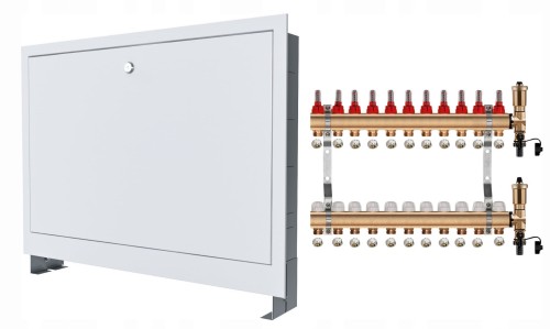 Przejdź do produktu ROZDZIELACZ MOSIĘŻNY 11 SEKCJE + ZŁĄCZKI + SKRZYNKA PODTYNKOWA