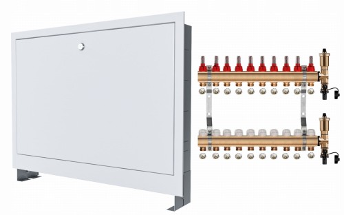 Przejdź do produktu ROZDZIELACZ MOSIĘŻNY 10 SEKCJE + ZŁĄCZKI + SKRZYNKA PODTYNKOWA