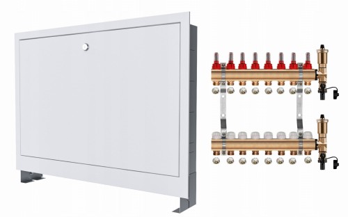 Przejdź do produktu ROZDZIELACZ MOSIĘŻNY 8 SEKCJE + ZŁĄCZKI + SKRZYNKA PODTYNKOWA