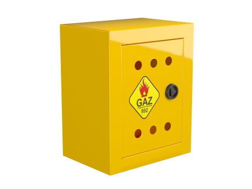 Przejdź do produktu SZAFKA GAZOWA SKRZYNKA 25x20x15 GAZ kolor ŻÓŁTY