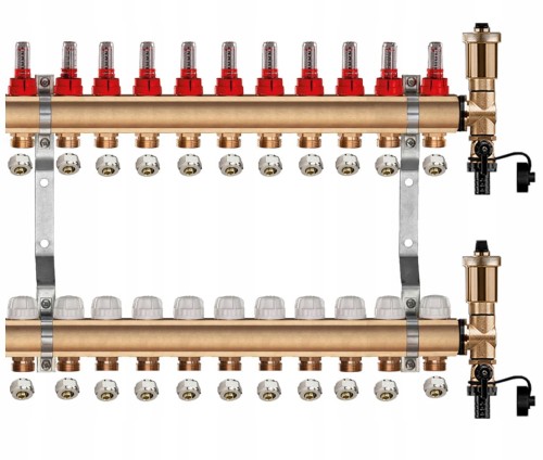 Przejdź do produktu ROZDZIELACZ OGRZEWANIA PODŁOGOWEGO 11 + ZŁĄCZKI PEX