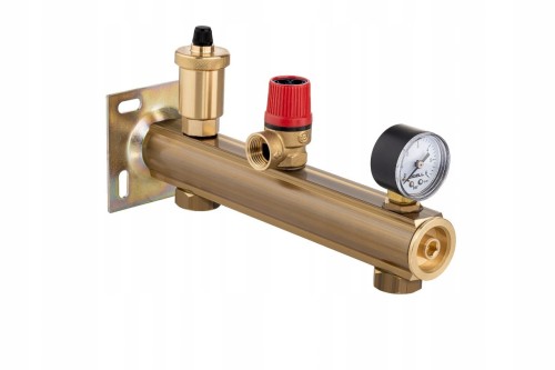 Przejdź do produktu Grupa bezpieczeństwa mosiężna instalacji C.O 3 bar