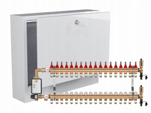 Przejdź do produktu ROZDZIELACZ MOSIĘŻNY PODŁOGÓWKI 18+POMPA WITA GO.TEC+SKRZYNKA NATYNKOWA+PEX