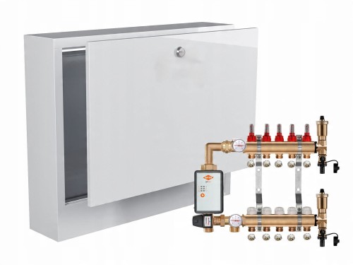 Przejdź do produktu ROZDZIELACZ MOSIĘŻNY PODŁOGÓWKI 5+POMPA WITA GO.TEC+SKRZYNKA NATYNKOWA+PEX
