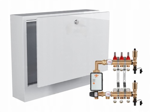 Przejdź do produktu ROZDZIELACZ MOSIĘŻNY PODŁOGÓWKI 3+POMPA WITA GO.TEC+SKRZYNKA NATYNKOWA+PEX