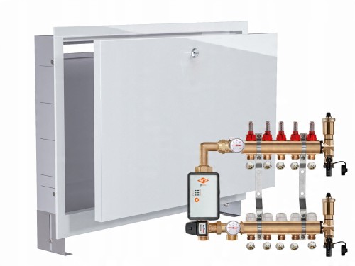 Przejdź do produktu ROZDZIELACZ MOSIĘŻNY PODŁOGÓWKI 5+POMPA WITA GO.TEC+SKRZYNKA PODTYNKOWA+PEX