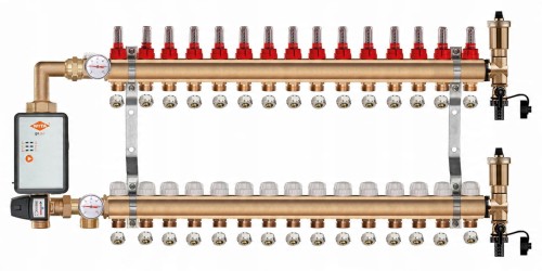 Przejdź do produktu ROZDZIELACZ MOSIĘŻNY PODŁOGOWY 15 + GRUPA POMPOWA WITA GO.TEC + ZŁĄCZKI PEX
