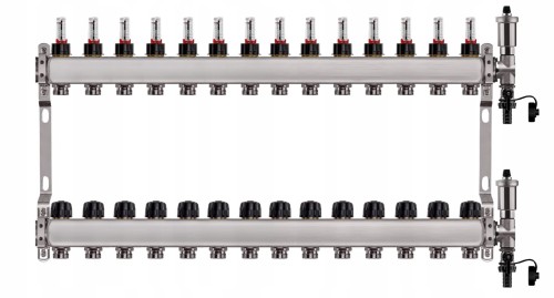Przejdź do produktu ROZDZIELACZ DO PODŁOGÓWKI 14 OBWODY NIERDZEWNY DO OGRZEWANIA PODŁOGOWEGO