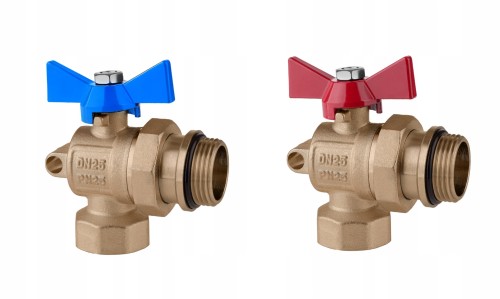 Przejdź do produktu ZESTAW ZAWÓR KULOWY KĄTOWY ZE ŚRUBUNKIEM DN25 Z DŁAWICĄ 1" CAL 2 SZTUKI