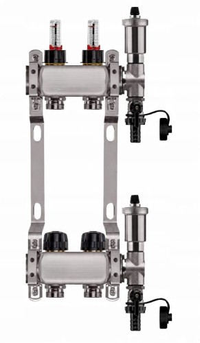 Przejdź do produktu ROZDZIELACZ DO PODŁOGÓWKI 2 OBWODY NIERDZEWNY DO OGRZEWANIA PODŁOGOWEGO