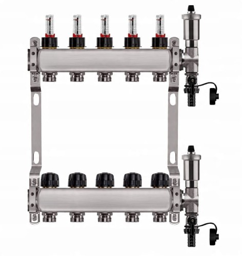 Przejdź do produktu ROZDZIELACZ DO PODŁOGÓWKI 5 OBWODY NIERDZEWNY DO OGRZEWANIA PODŁOGOWEGO