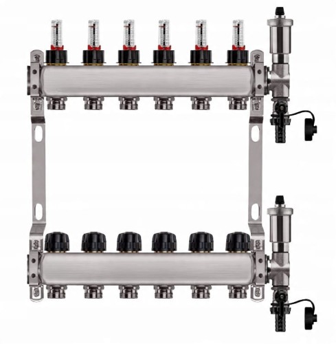 Przejdź do produktu ROZDZIELACZ DO PODŁOGÓWKI 6 OBWODY NIERDZEWNY DO OGRZEWANIA PODŁOGOWEGO