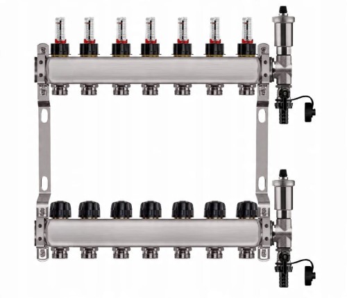 Przejdź do produktu ROZDZIELACZ DO PODŁOGÓWKI 7 OBWODY NIERDZEWNY DO OGRZEWANIA PODŁOGOWEGO