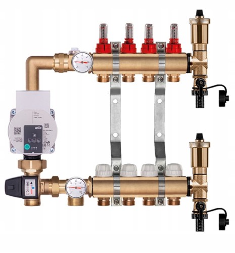 Przejdź do produktu ROZDZIELACZ 4 Z GRUPĄ POMPOWĄ WILO DO PODŁOGÓWKI