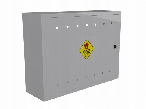 Przejdź do produktu SKRZYNKA GAZOWA 80x60x25 SZARA Z PLECAMI