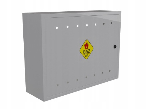 Przejdź do produktu SZAFKA GAZOWA SKRZYNKA 80x60x25 SZARA